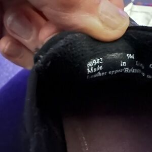 Clark black mules 9 Women